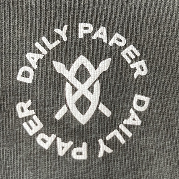 Daily Paper 100% Cotton Short Sleeve T Shirt in Chimera Green - Size XL - Picture 7 of 14